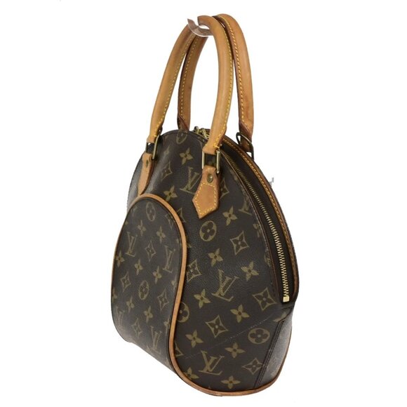 LOUIS VUITTON LV Logo Ellipse PM Hand Bag Monogram Leather Brown M51127 11YG826 - Picture 10 of 14